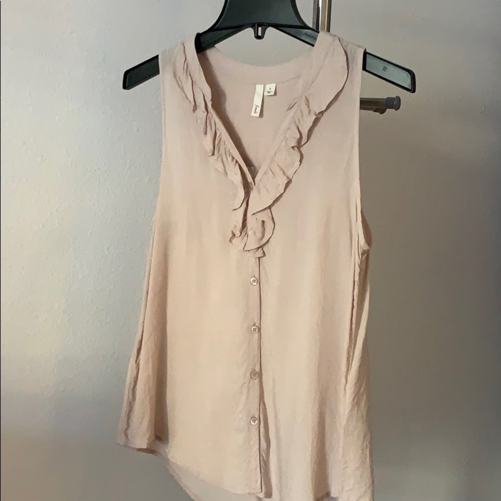 Frenchi cream blouse